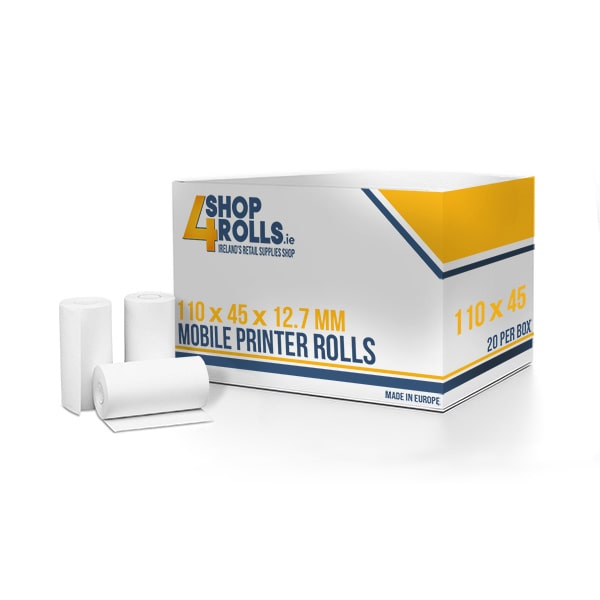 110mm x 45mm x 12.7mm - Thermal Printer Roll